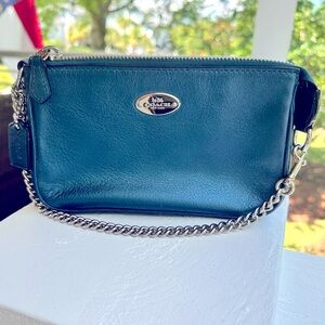 Blue Coach evening bag